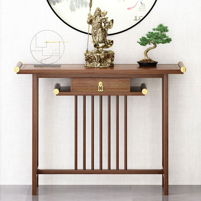 Chinese Style Altar Table,End Table,Table,Zen Style Entrance Hall Altar,Buddhist Table,Household Table,End Table,Entrance Cabinet,Narrow Style