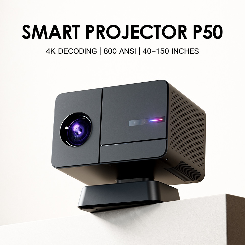 P501080 PHD800 ANSILumen Autofocus Home Living Room Projector