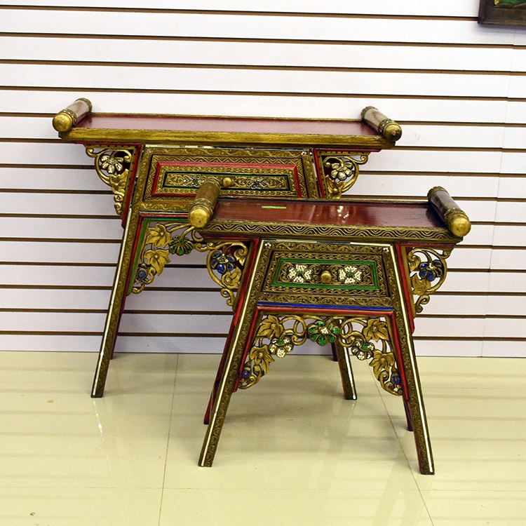 Thailand Solid Wood Table Fragrant Table Table Buddhist Table Table Table Table Chinese Style Modern Simple Living Room Household Cabinet