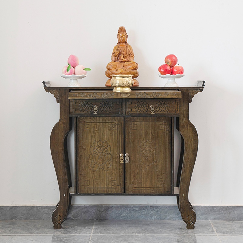 Incense Table,All Solid Wood Shrine,Entrance Table,Buddha Shrine,Altar,Buddha Table With Cabinet,Tribute Table,Horseshoe Table,Strip Table