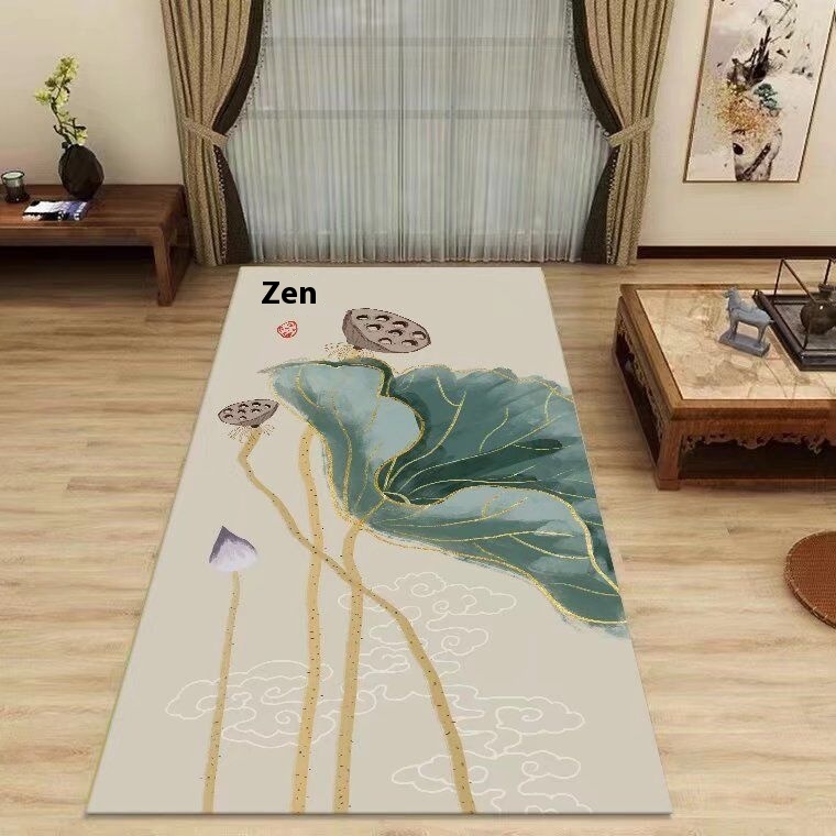 Thickened Tea Room Living Room Coffee Table Carpet Wear-resistant Meditation Mat Knock Big Head Mat Large Pat Lotus Pat Repentance Mat