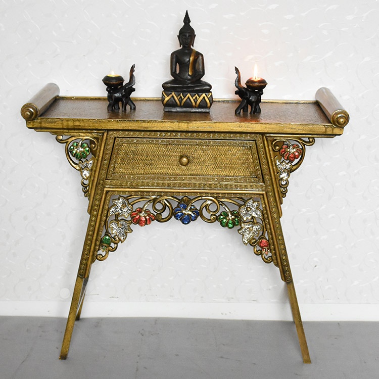 Console Table,Thai Furniture,Solid Wood,Wood Carving Furniture,Southeast Asian Style Furniture Decoration,Console Table Cabinet
