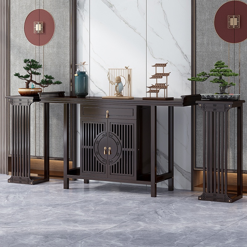 Chinese-style Porch Table Entrance Door Entrance Cabinet Entrance Hall For Table Table Table Table Table Table Table Table Table Table Table Storage Rack ABatch