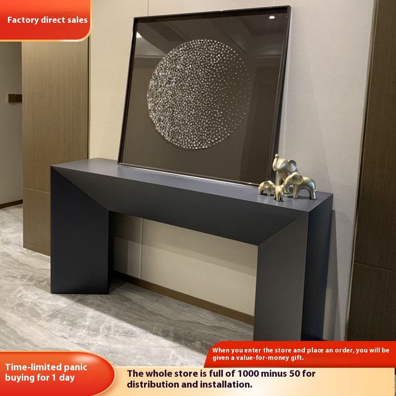 Italian Fireplace Porch Table Piano Paint Art Porch Cabinet Modern Simple Home Creative Design Table Altar