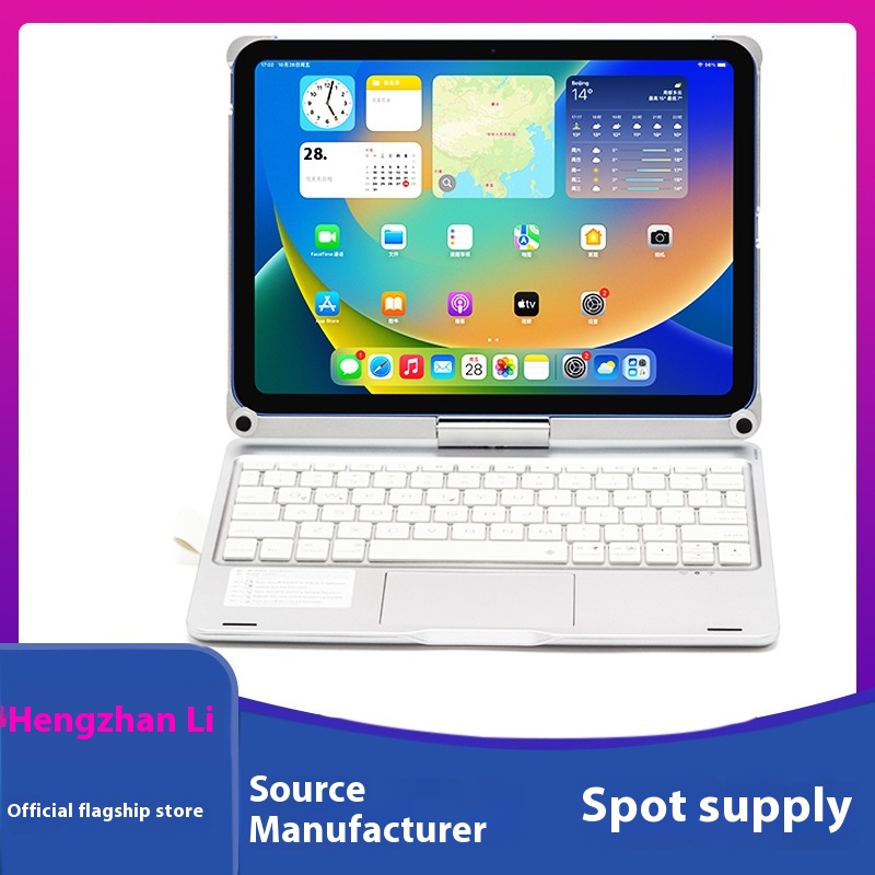 IPad Keyboard With Touch Screen For IPad Pro11/13/12.9/i Pad10th Generation German,Korean And Russian