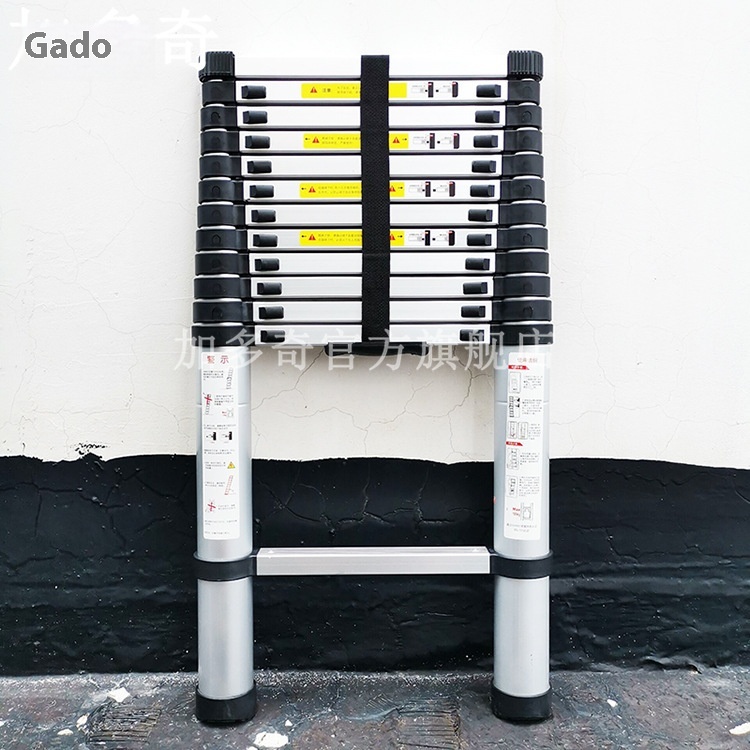 Aluminum Alloy Telescopic Ladder Herringbone Ladder Folding Ladder Portable Household Lift Engineering Staircase Bamboo Ladder