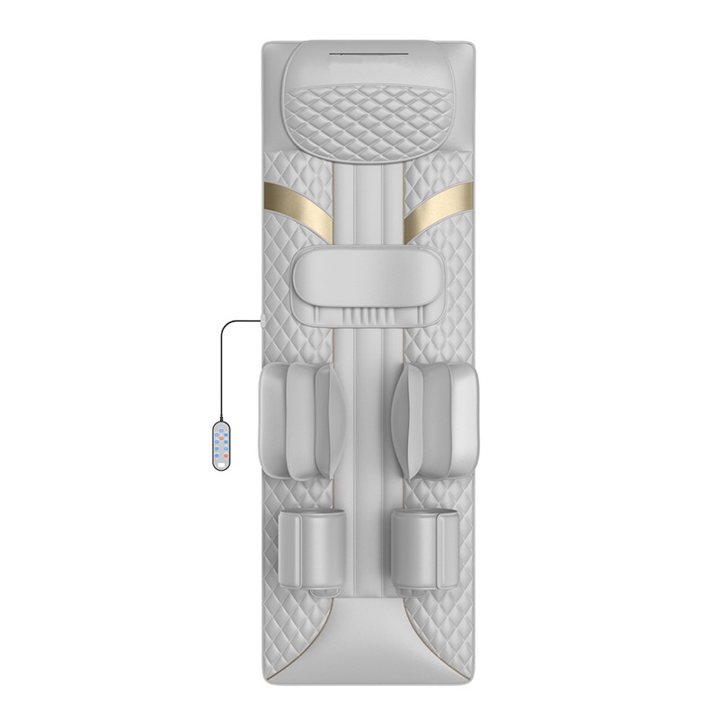 Cervical Lumbar Back Massager Massage Head Heating Massage Cushion Multifunctional Massage Mattress Body Massager