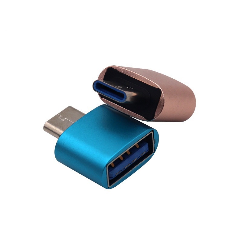 Aluminum Alloy Type-cotg Conversion Head Type-c To Usb2.0 Adapter To Connect Mouse Keyboard UDisk
