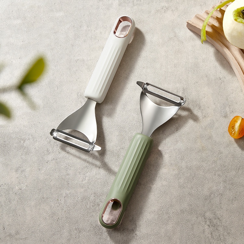 【Hedou】Kitchen Tools Stainless Steel Peeler Melon Peeler Office Dormitory Peeler