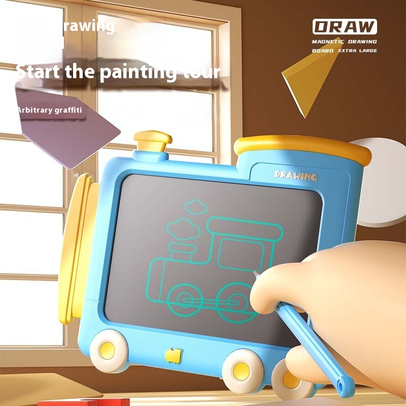 Cute Traffic LCDDrawing Board Children Erasable Graffiti Board Baby Educational Early Education Enlightenment Toys