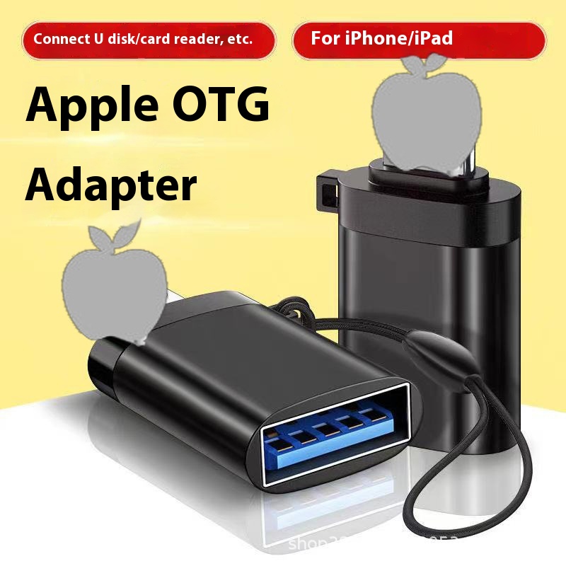 Suitable For Apple OTGAdapter USB3.0 To Connect Mouse,Keyboard,UDisk,Sound Card And Microphone Converter