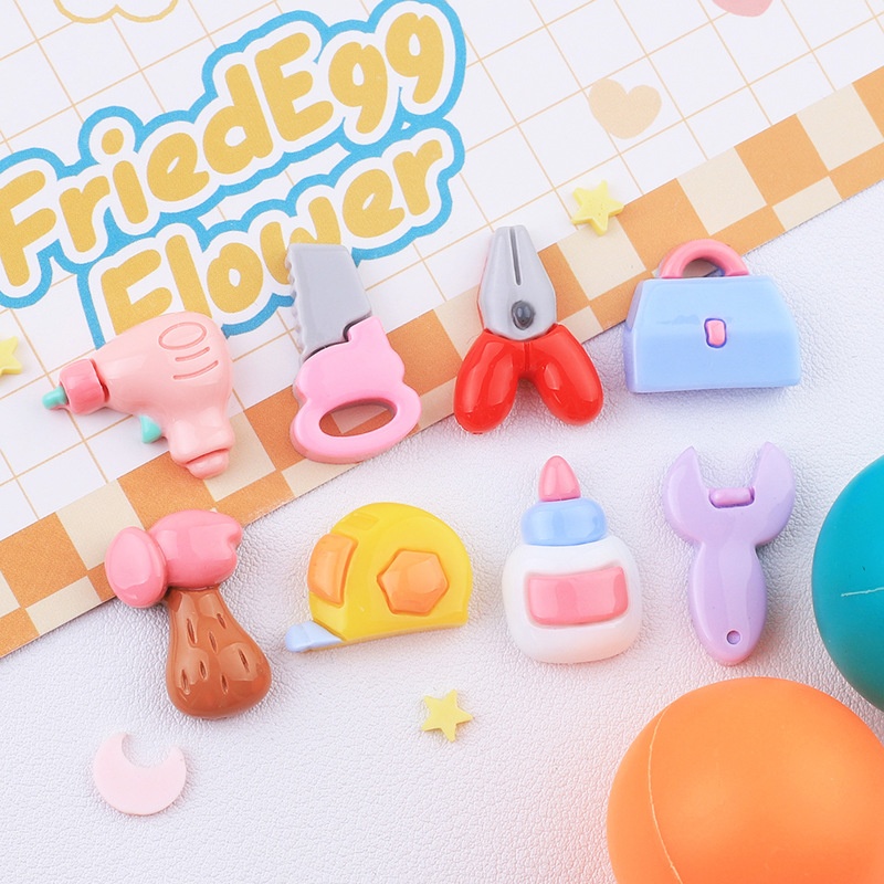 Bright Surface Tools Children's Fun DIYCream Glue Homemade Mobile Phone Case Refrigerator Magnet Hairpin Jewelry Resin Accessories