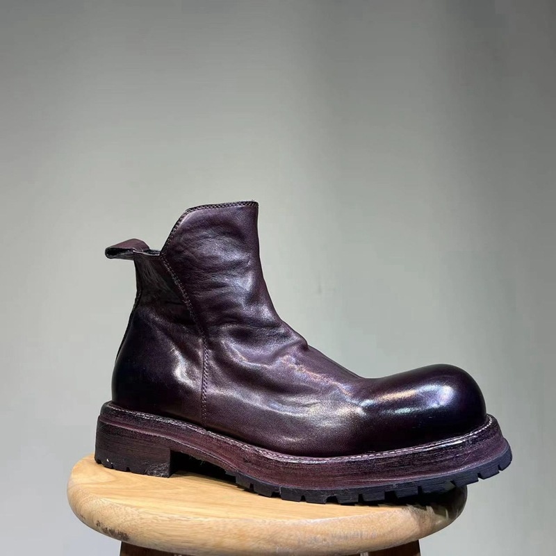 Fall/winter Leather Sole Martin Boots Horse Leather Wash Retro Men's Boots Entity E-commerce AGeneration Of Hair