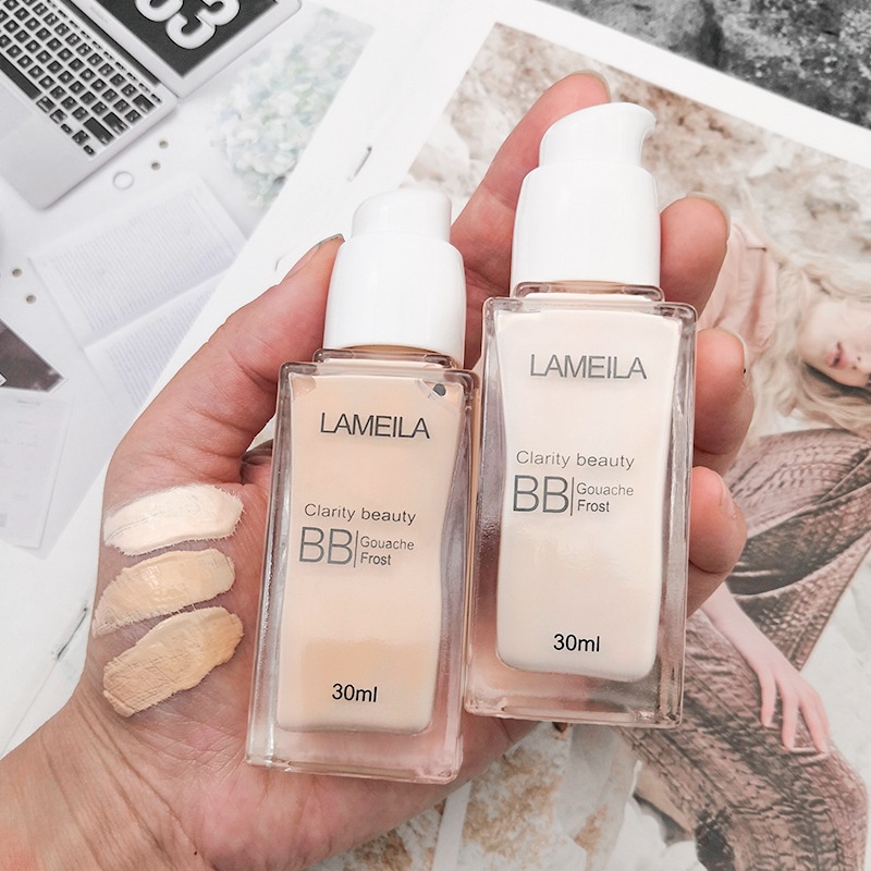 BBCream Genuine Concealer Liquid Foundation Long-lasting No Makeup Brightens Skin Tone Moisturizing Bare Face Isolation Men And Women