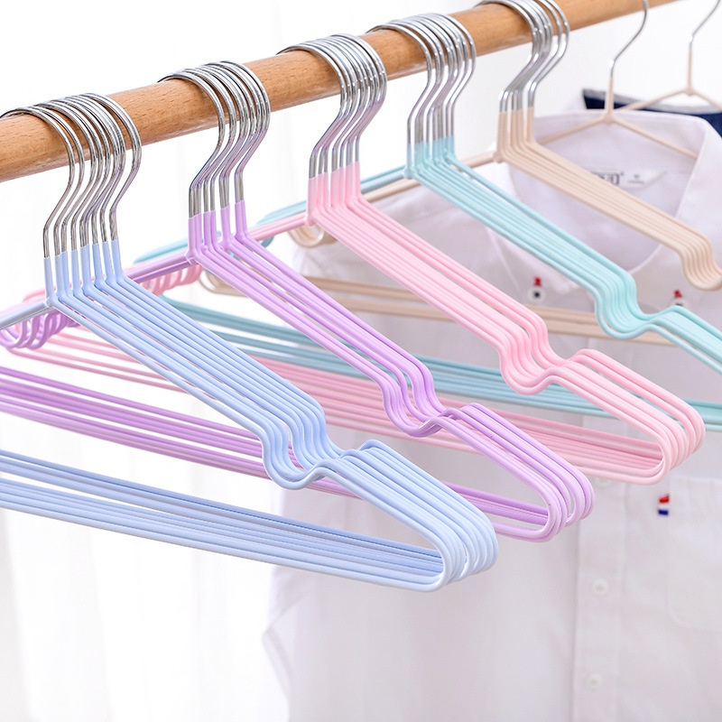 H724 Anti-slip Hanger Clothes Rack Dipped In Glue Hanger Household Clothes Hanger Clothes Rack Clothes Rack Clothes Rack Stall