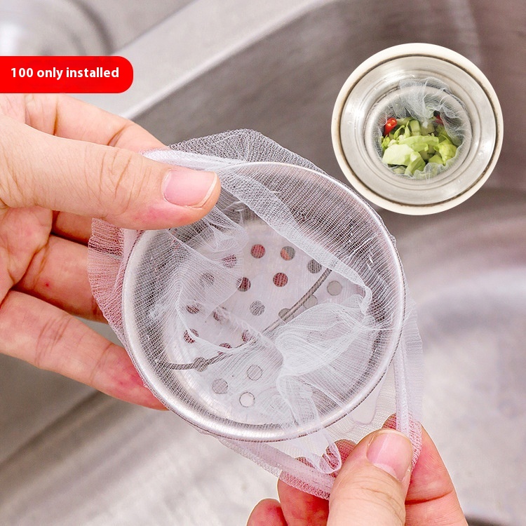 Sink Garbage Filter Sewer Kitchen Floor Drain Filter Sink Sink Anti-blocking One-time Cleaning