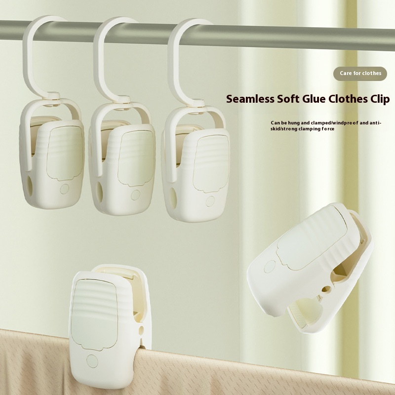 3-pack Clothesp Household Multifunctional Clothes And Bed Sheet Drying Clips Large Soft Tape Hook Windproof Sheet Clips
