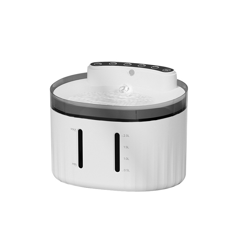 Automatic Water Dispenser Drinking Water Artifact Flowing Cat Basin Pet Water Feeder Cat Water Dispenser Wireless Self-circulation