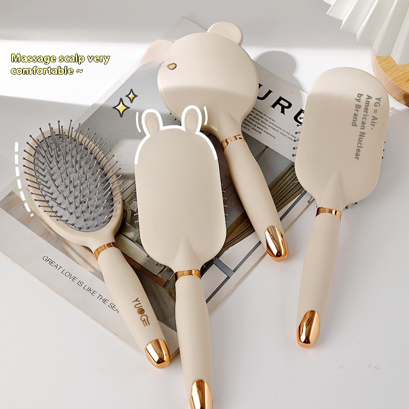 Air Cushion Comb For Women Long Curly Hair Airbag Massage Comb Scalp Meridian Home Cute Comb No Knot
