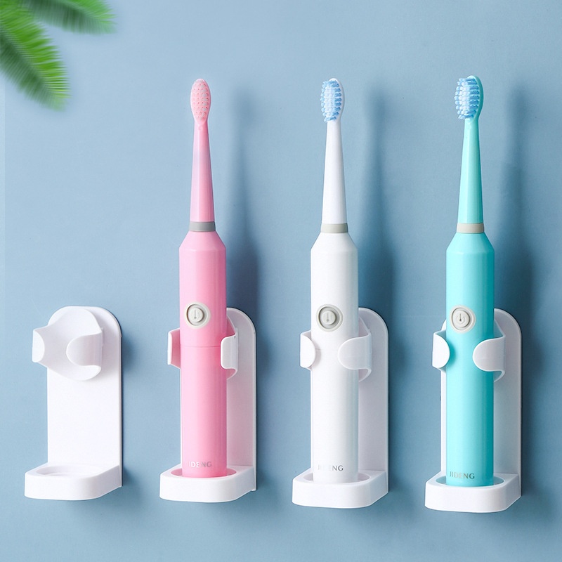 Electric Toothbrush Holder Bathroom Toothbrush Rack Toilet Wall-mounted Punch-free Wall-mounted Electric Toothbrush Holder