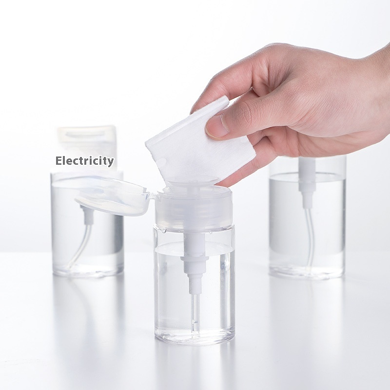 Travel Push-to-fill Bottle Portable Cosmetic Makeup Remover Storage Lotion Lotion Empty Bottle Set