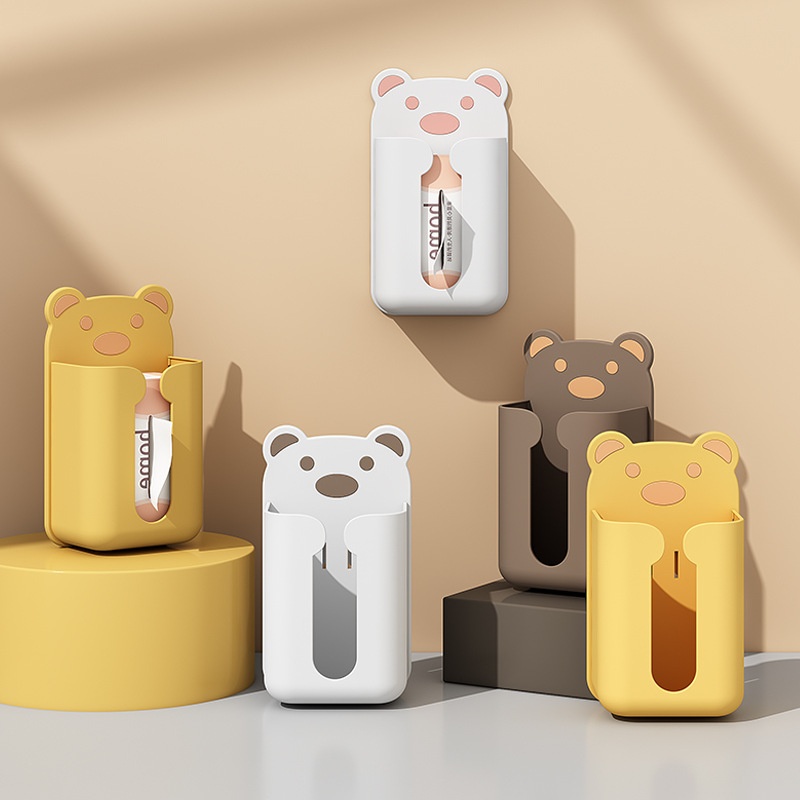 Wall-mounted Tissue Box Home Living Room Napkin Paper Box Toilet Punch-free Storage Rack