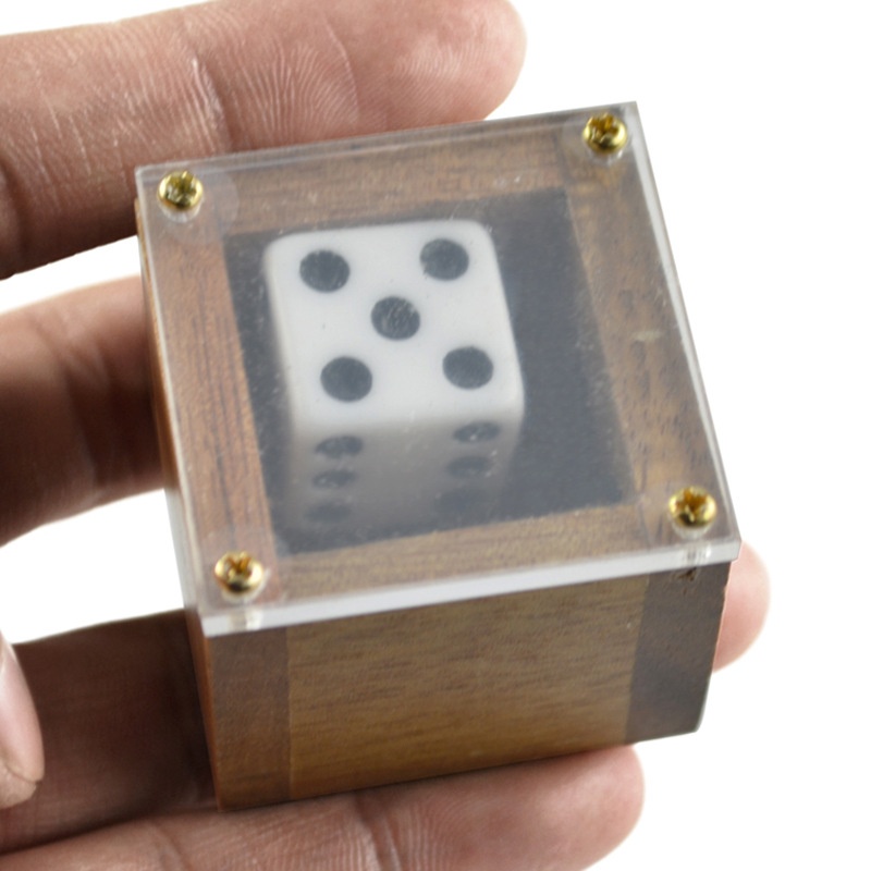 G1361 Chaos Dice Wood Edition Kingmagic Magic Props Sales