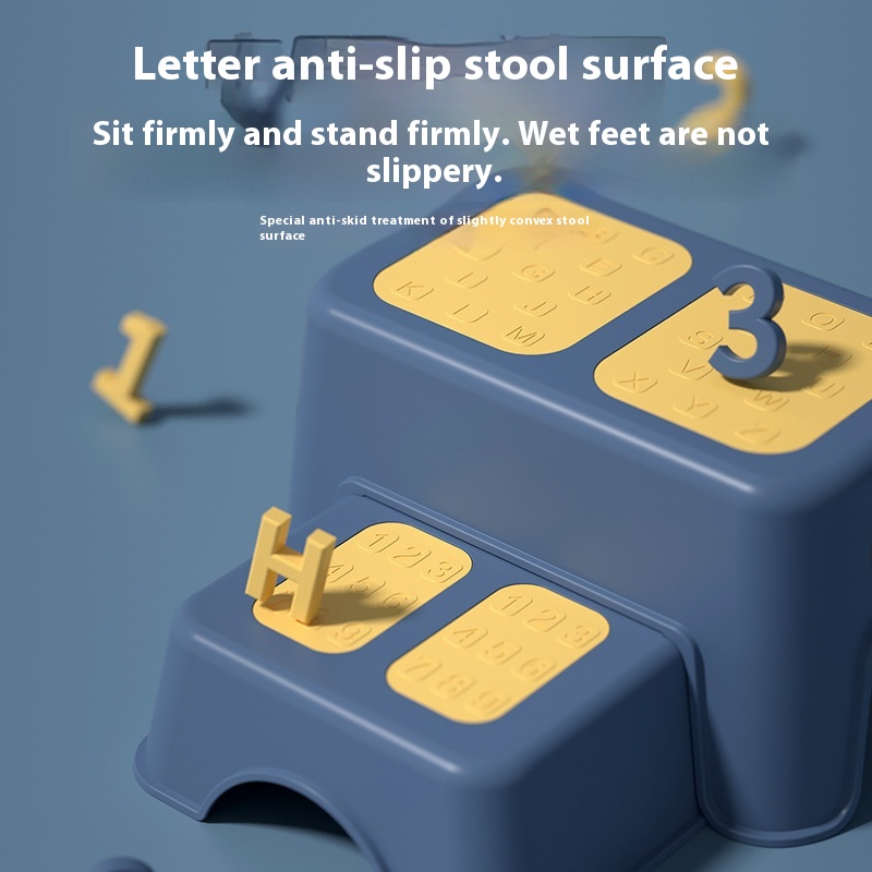 Household Toilet Widened Stepping Stool Thickened Children Pregnant Women Sitting Toilet Stool Stool Bathroom Children Stepping Stool