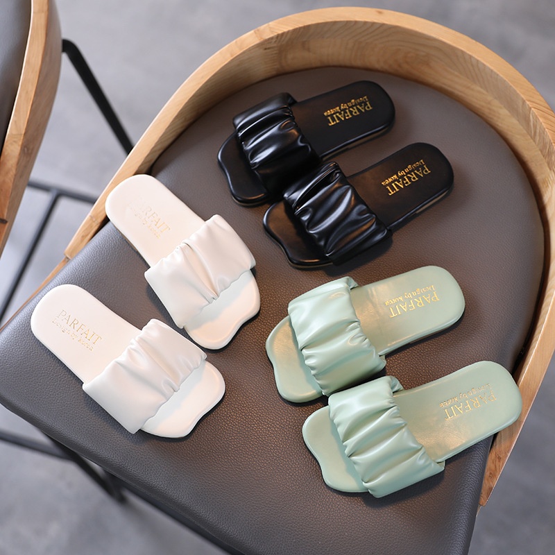 Children's Fashion Slippers Summer Girls Cork Bottom Sandals For Middle And Large Children Flip Flops Outdoor Beach Shoesy