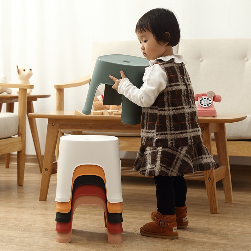 [Hedou]Children's Plastic Small Stool Household Low Stool Small Stool Bathroom Bath Stool Row Stool