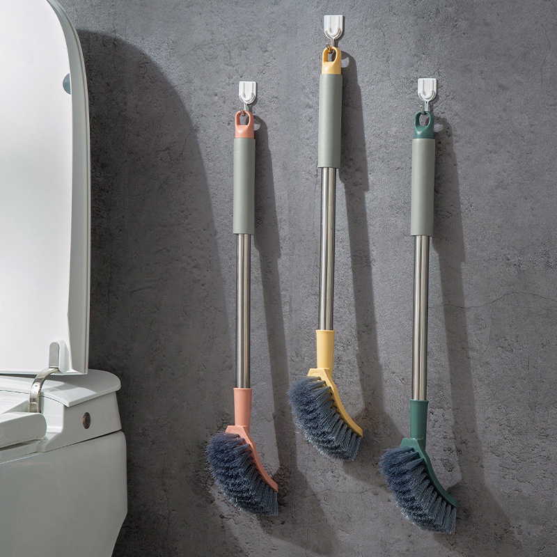 Toilet Brush Household Bathroom Wall-mounted Toilet Soft Brush Cleaning Wall-mounted Toilet Long Handle Brush