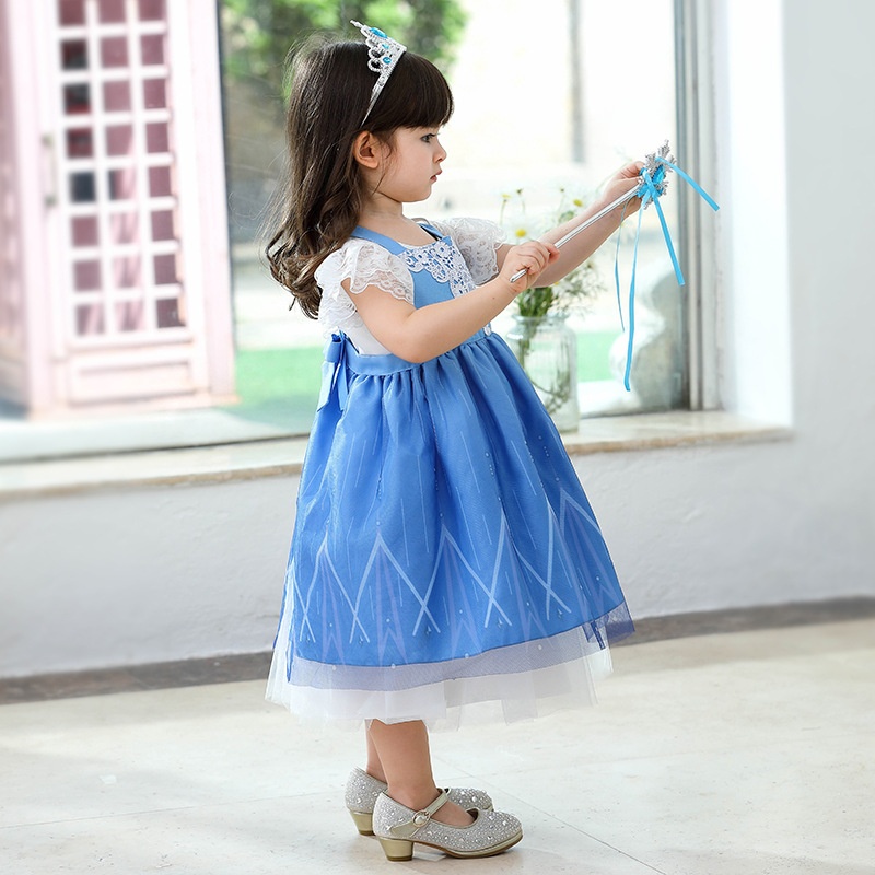 Children's Princess Sofia Snow Apron Sofia Sofia Painting Dining Anti-oil Smoke Coverall