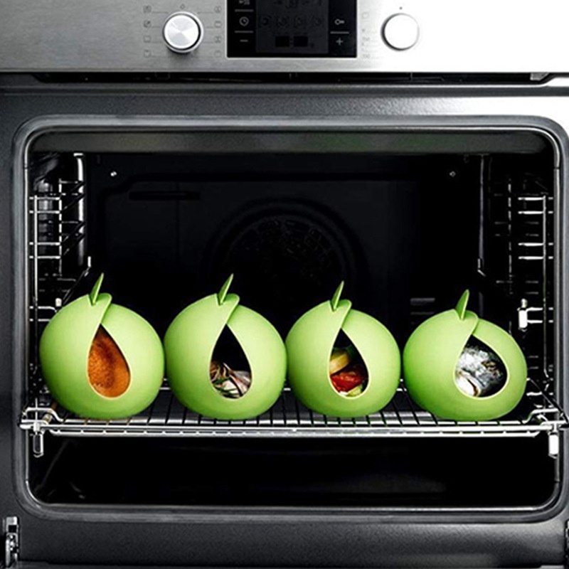 Food Grade Silicone Steamed Fish Bowl Creative Multifunctional Baking Cooking Bowl Household Non-stick Grilled Fish And Meat Tray