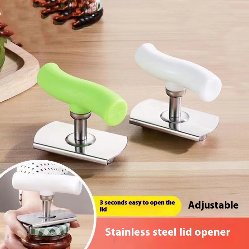 Effortless Can Opener,Bottle Opener,Glass Can Opener,Bottle Cap Screwdriver,Stainless Steel Bottle Opener