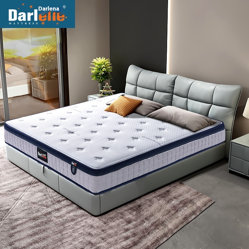 Five-star Hotel Latex Mattress Independent Spring Mattress Apartment Mattress Roll Pack Compressed Latex Mattress