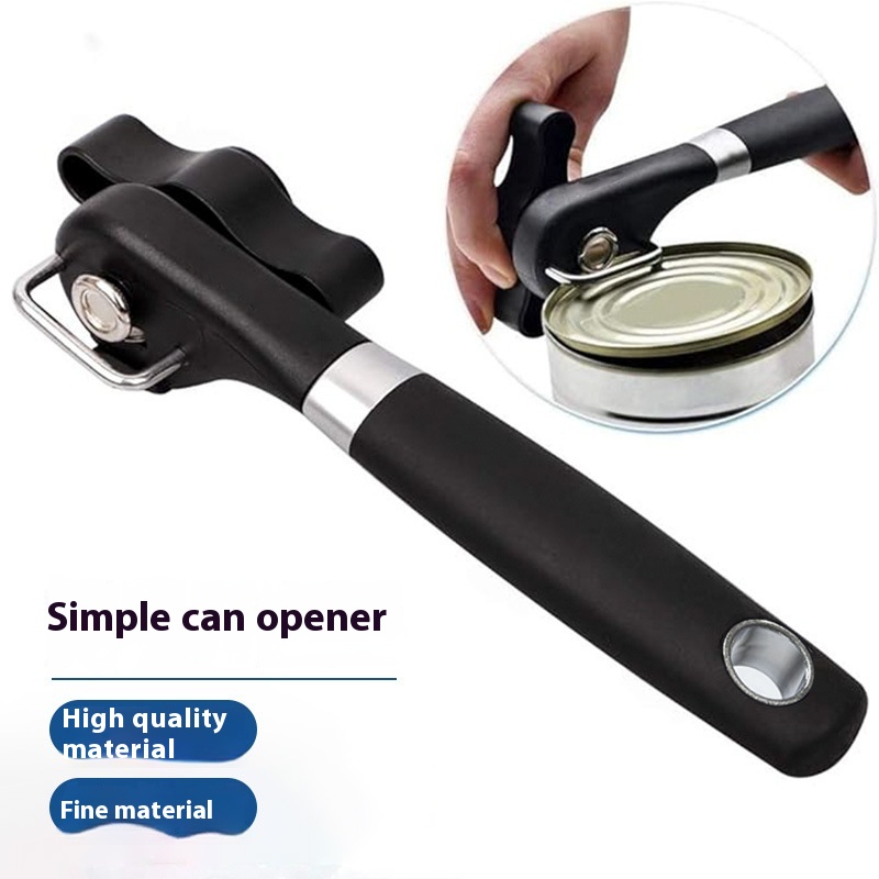 Manual Safety Can Opener Stainless Steel Side Opener Can Opener Can Opener Multifunctional Bottle Opener