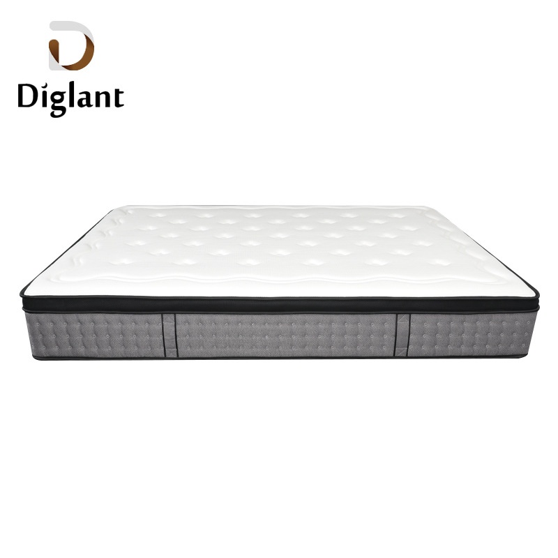 Diglant Simmons Latex Mattress Independent Spring Coil Compression Domestic Light Washed Latex Mattress