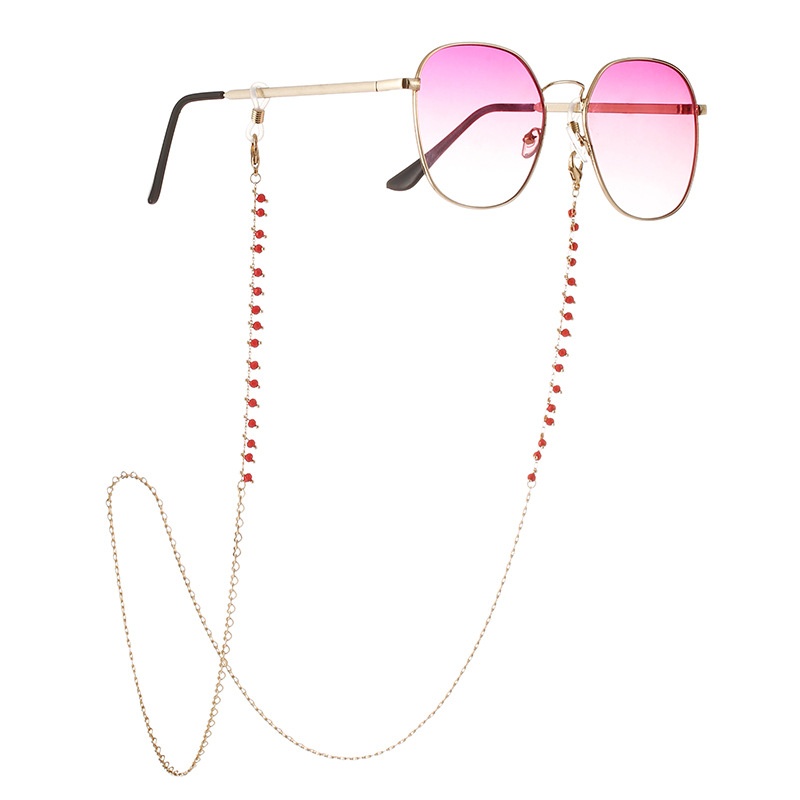 KJEuropean And American Ruby Love Chain Multi-function Glasses Chain Mask Chain Airpods Bluetooth Headset Processing