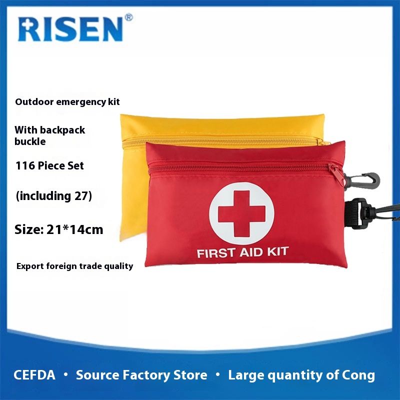 Convenient Outdoor Epidemic Prevention Kit Rescue Emergency Kit Home Medical Standing Car Donation Emergency Kit