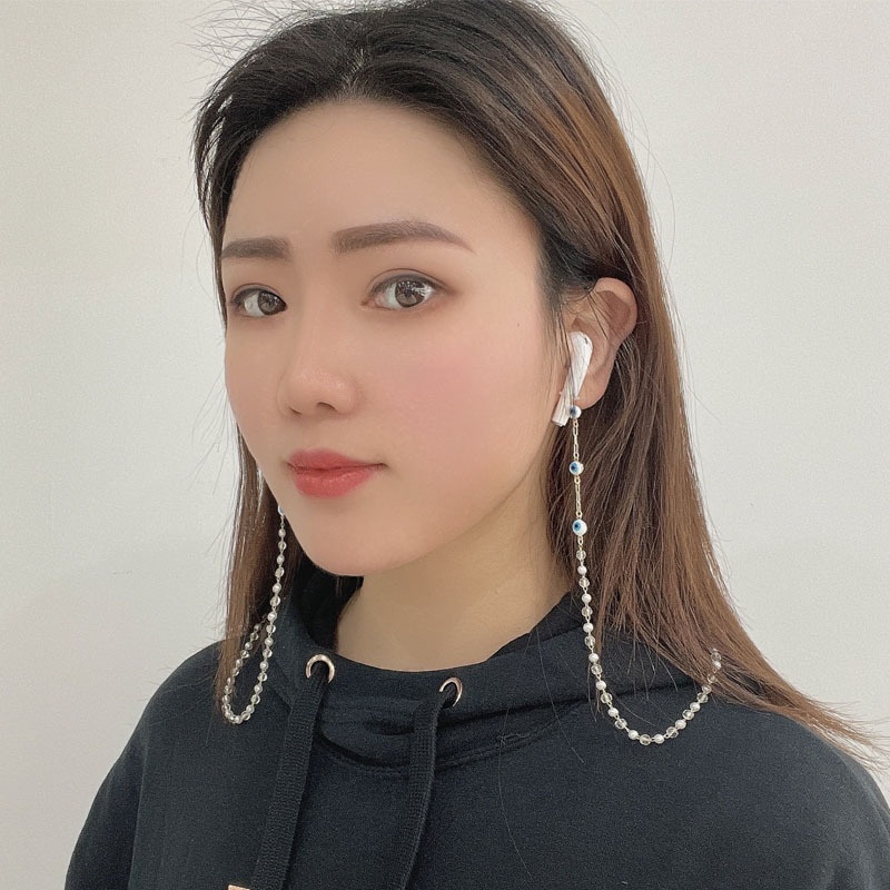 KJEuropean And American Devil's Eye Exquisite Glasses Chain Multi-function Mask Chain Hot-selling Bluetooth Headset Anti-lost Chain