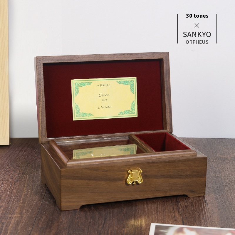 Sankyo30 Tone Japanese ORPHEUSImported Movement Music Box Music Box Creative Birthday Gift For Girlfriend