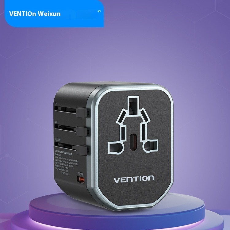 Weixun Universal Conversion Plug Global Universal International Travel Converter Overseas Socket Charger Travel Charging