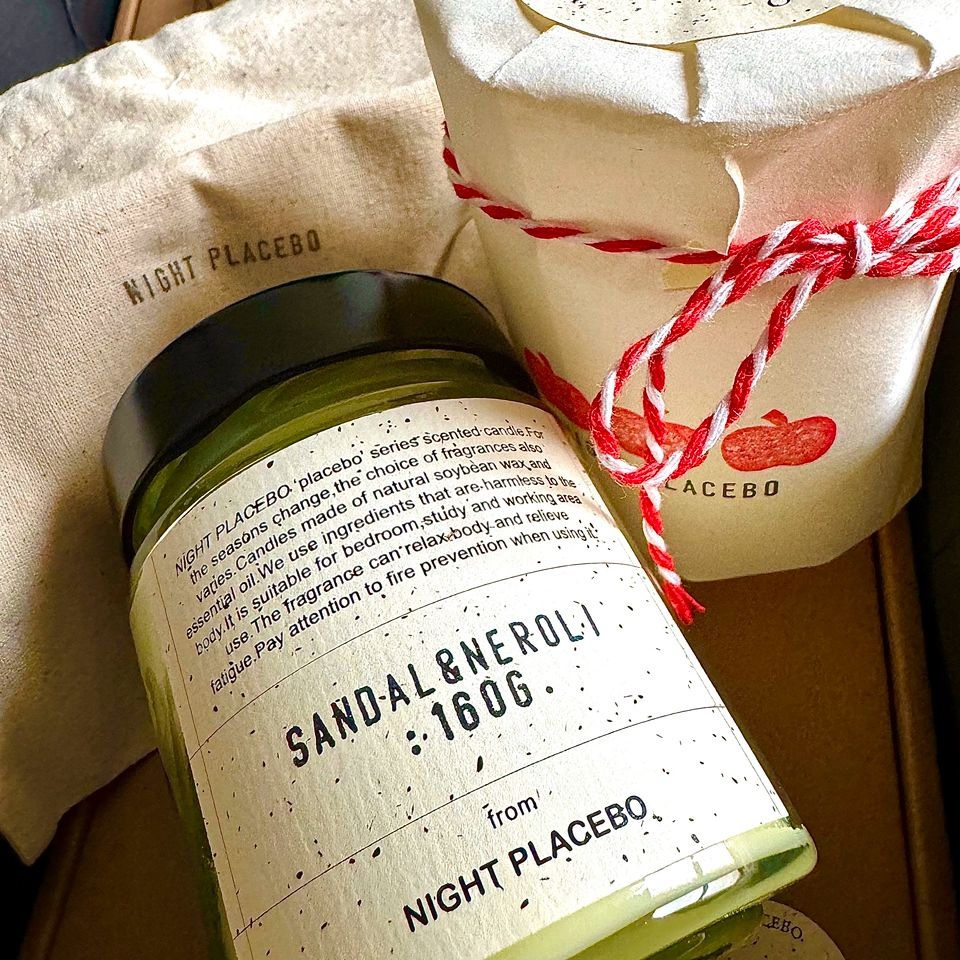 PLACEBOSeries Scented Candles-Woody Floral Notes