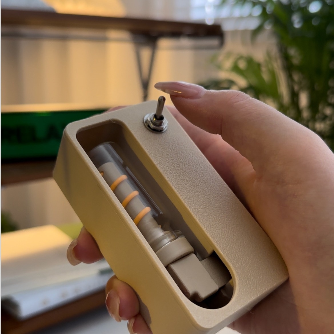 Creative Mechanical Magnetic Night Light Desktop Ornaments Bedroom Atmosphere Light Outdoor Camping Decompression