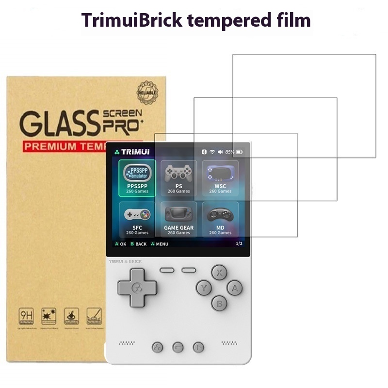 Trimui Brick Game Console Protective Film TG3040 Handheld Tempered Film High-quality9 HScreen HDFilm
