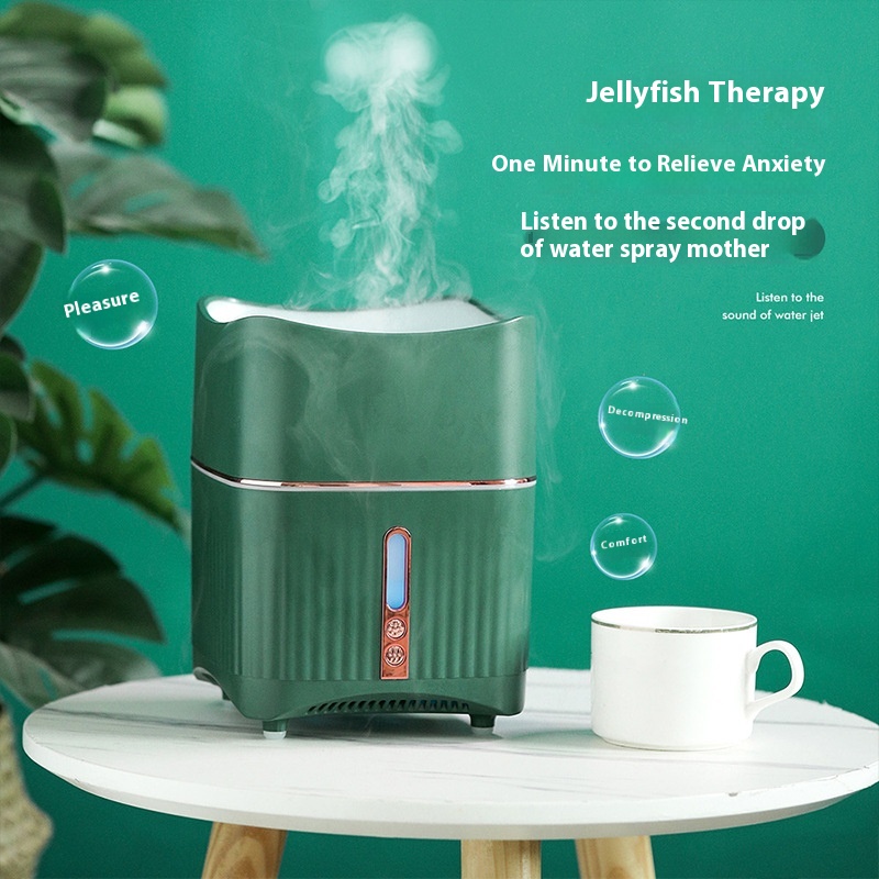 Shouming Spray Circle Aromatherapy Humidifier Office Aromatherapy Machine Essential Oil Diffuser Desktop Aromatherapy Machine Home Gift