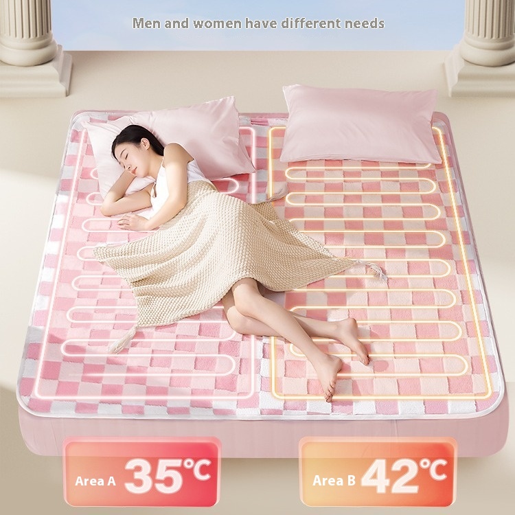 AUXElectric Blanket Single Double Electric Blanket Double Control Temperature Control Home Student Dormitory Electric Heating