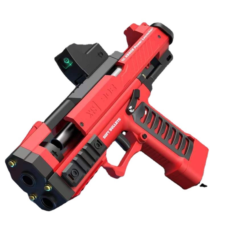 Starsun Raptor Launcher Soft Bullet Gun Nylon Manual Pull Bolt Empty Hanging Machine Launchable Children's Toy Gun