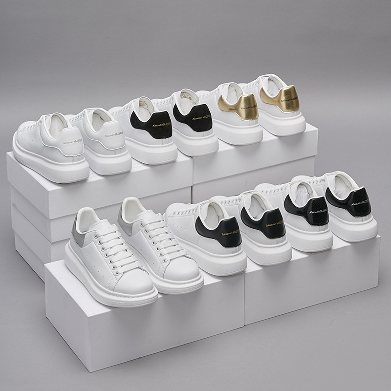 Style Inner Height-increasing Sneakers Mc Queen White Shoesy Shoes Casual Versatile Thick-soled Casual Shoes Autumn And Winter Men's And Women's Shoes