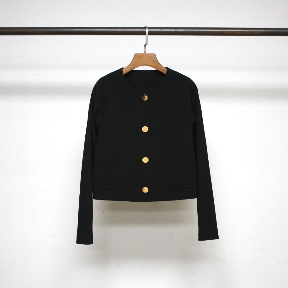 Autumn MAXAutumn Long-sleeved Cady Jacket Coat Casual Simple Easy To Care Commuter Exquisite Coat